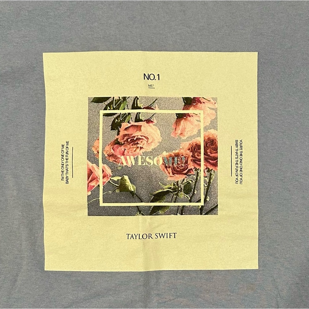 Long Sleeve Taylor Swift ME! Floral T-Shirt - Picture 3 of 4